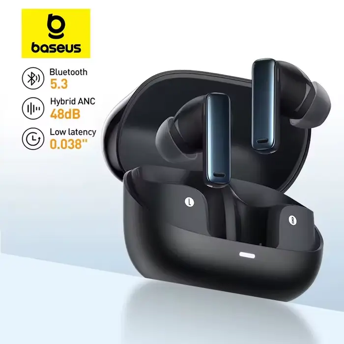 Baseus Bowie M2s ANC écouteur Bluetooth 5.3 suppression Active du bruit-48dB casque sans fil prise e