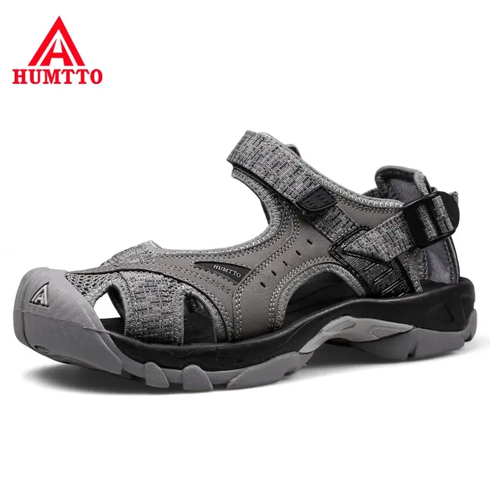 HUMTTO – chaussures d'eau respirantes pour hommes, sandales de plage, de Trekking, d'extérieur, à sé