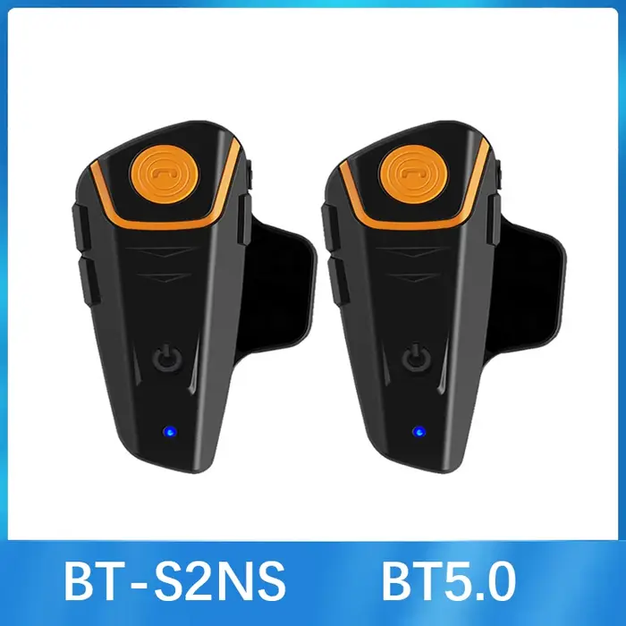 BT-S2NS casque de Moto BT casque Interphone Moto étanche Multi BT Interphone 1000M Interphones MP3 F