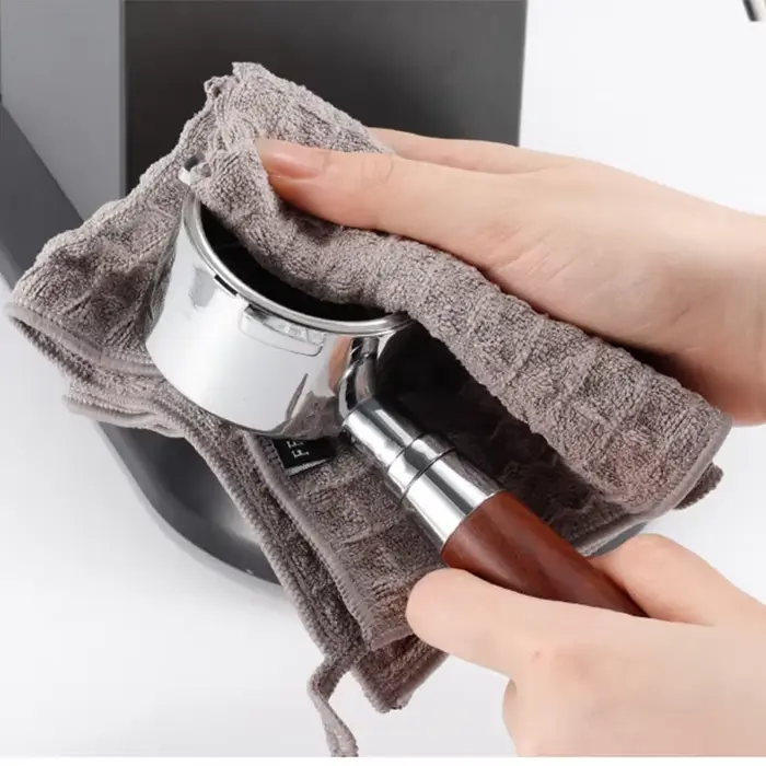 Serviette de Barista Super absorbante, chiffon spécial pour Machine à café, sans peluches, carrée, c
