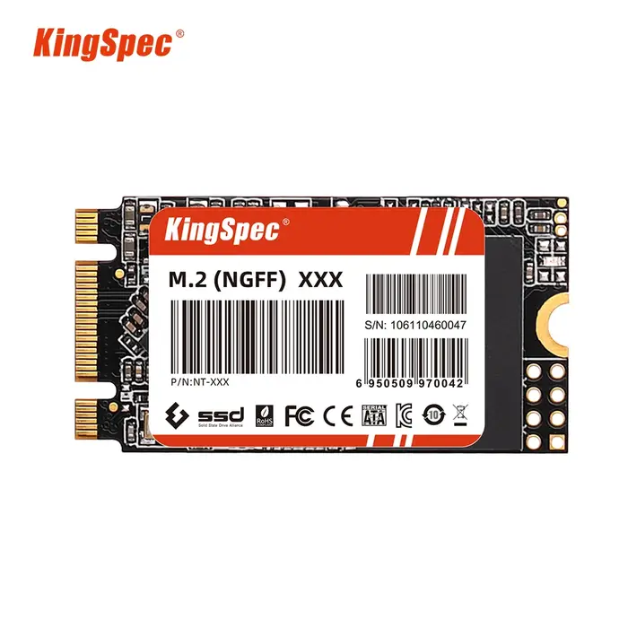 KingSpec M.2 NGFF SSD SATA3 1 to 512 go 256 go 128 go M.2 2242 NGFF SSD disques SSD internes disque 