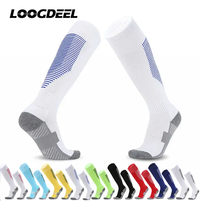 Loogdeel 1 paire 26-45 Football Baseball adultes enfants chaussettes Football Sport chaussettes long