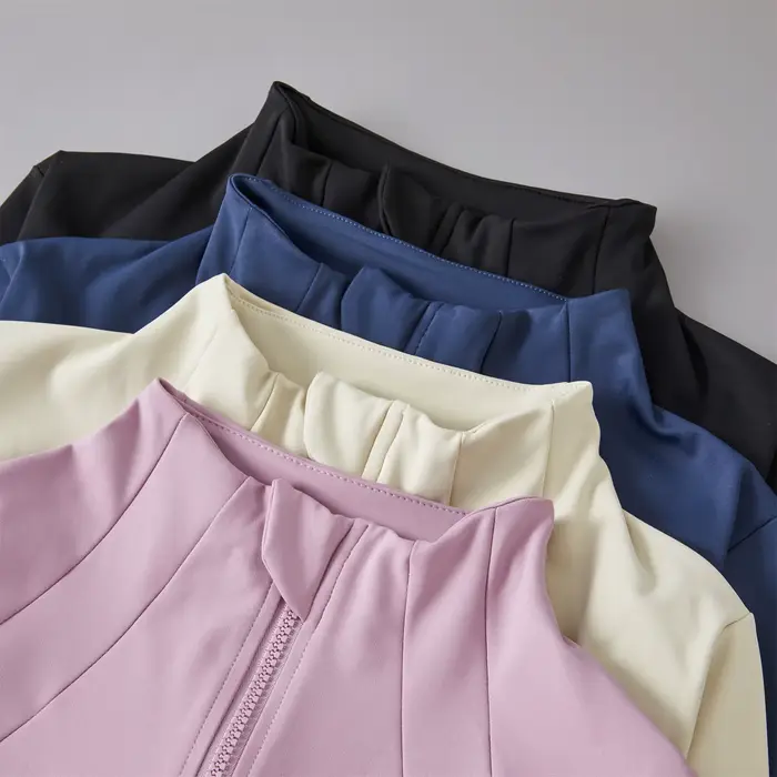 Haut de yoga coupe-vent pour femmes, vêtement de sport, haut d'entraînement, sweat-shirt de course, coupe ample et respirante pour les activités physiques