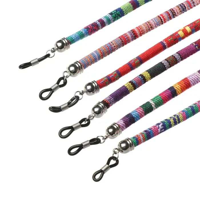 Perles acryliques colorées pour lunettes JOReading, ULanti-perte, sangle de cou vintage, porte-lunet