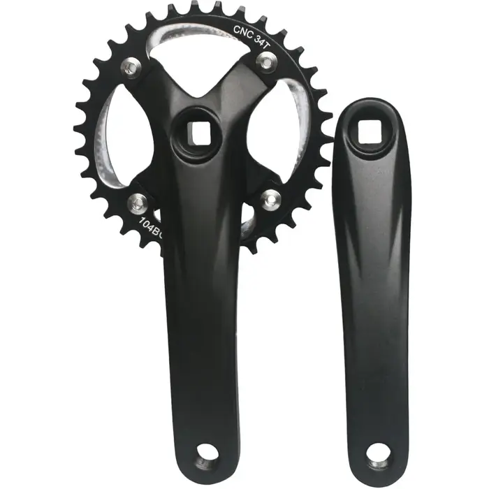 170 104BCD 64BCD vtt vélo manivelle ensemble carré conique manivelle VTT pédalier 30T ~ 42T plateau 