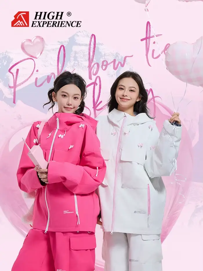 Vêtements de Ski Coupe-Vent Imperméables Pour Femmes Robustes et Douces Haute Expérience Occasions Hivernales