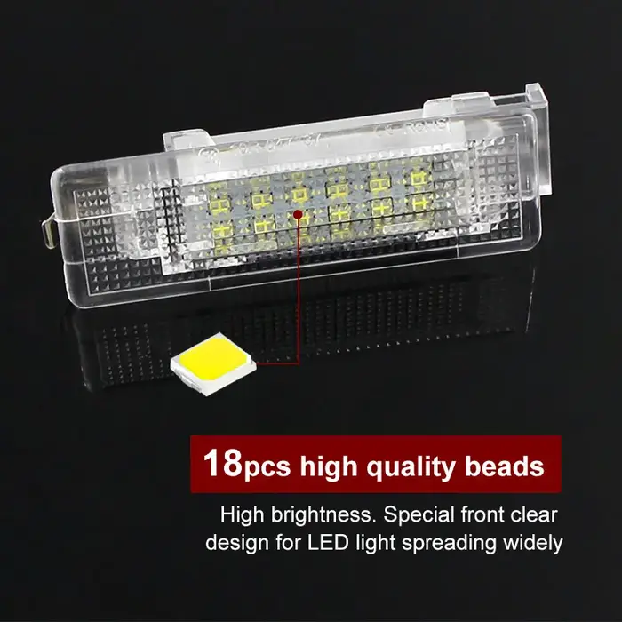 Lumières LED pour coffre de coffre de coffre, 12V, pour VW Caddy Eos Golf Jetta Passat CC Scirocco S