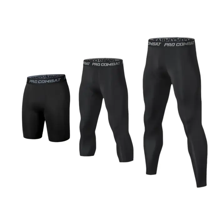Pantalon compression homme legging sport - Course athlétisme entraînement actif moulant