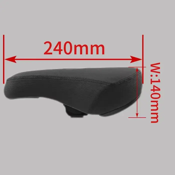 Selle BMX pivotante creuse respirante anti-dérapante ultralégère nid d'abeille confortable pour cyclisme compétition et balades