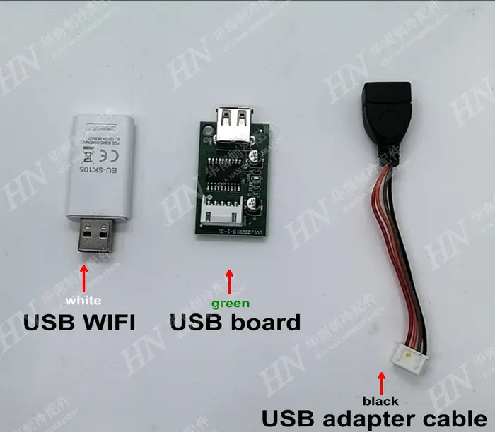 Nouveau module WIFI midea Carrier carte USB US/EU-SK105 CE-OSK201 EU-SK103X CE-KFR26G/Y-12F CE-2.4G-