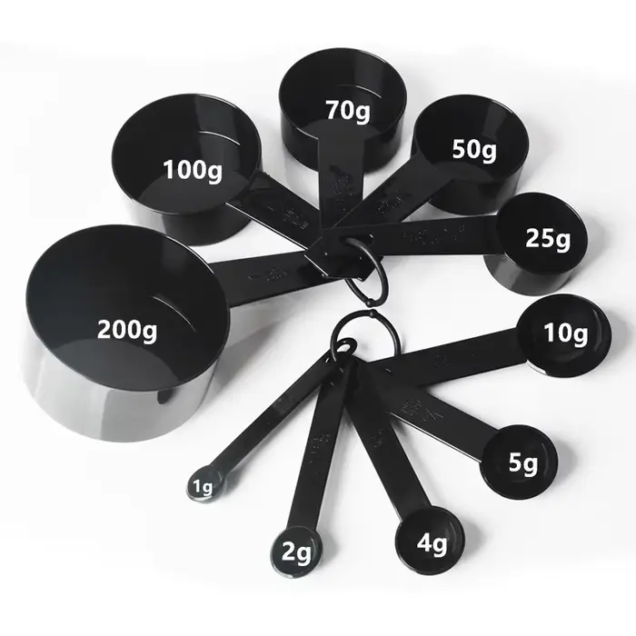 5/10 pièces outils de mesure cuillères à mesurer de cuisine cuillère à café cuillère à sucre gâteau 