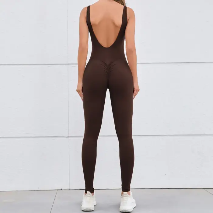 Ensemble de gymnastique pour femmes, combinaison une pièce, vêtements d'entraînement, de Yoga, barbo