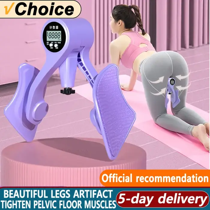 Compteur numérique entraîneur de hanche entraîneur de jambes plancher pelvien force musculaire régla