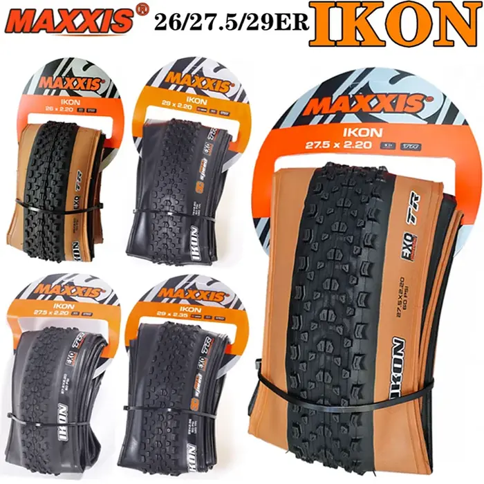 Pneu VTT Maxxis IKON 26/27.5/29 pouces XC 2.0 2.2 2.35 polyvalent toutes conditions