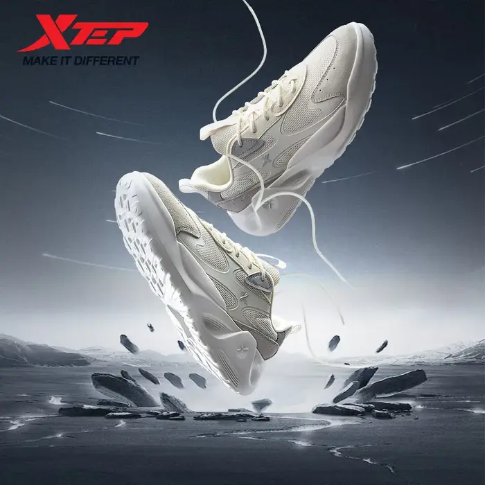 Xtep-Chaussures de sport décontractées légères Starfall Lite pour femmes, baskets confortables à sem