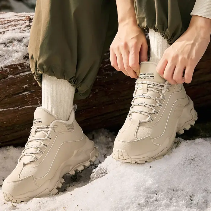 Chaussures Xtep coton femmes hiver baskets rétro confortables durables mode sport