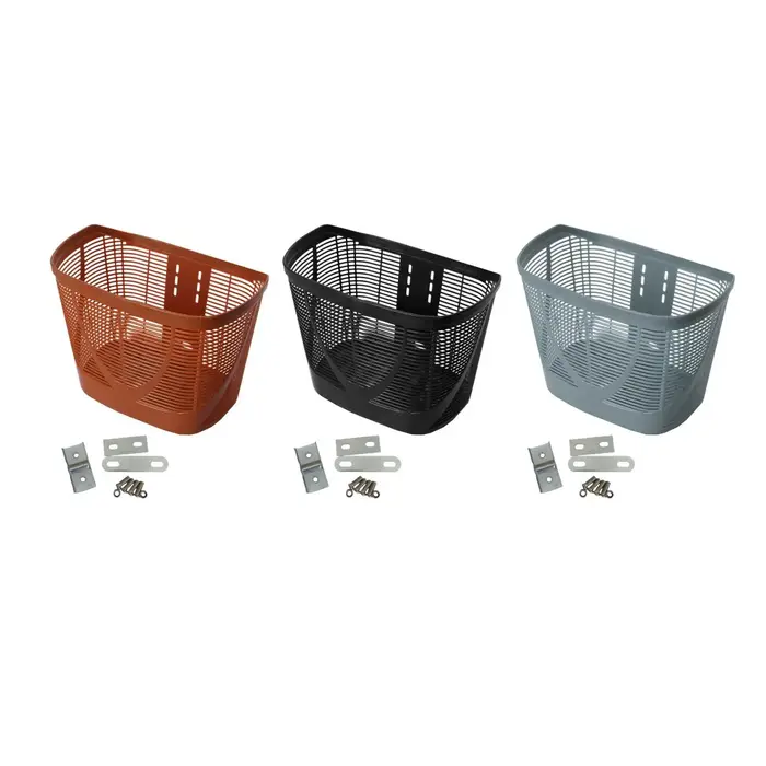 Boîte de rangement Cargo T1 acier galvanisé universel pour vélo camping randonnée course de provisions charges lourdes adaptable pour homme femme