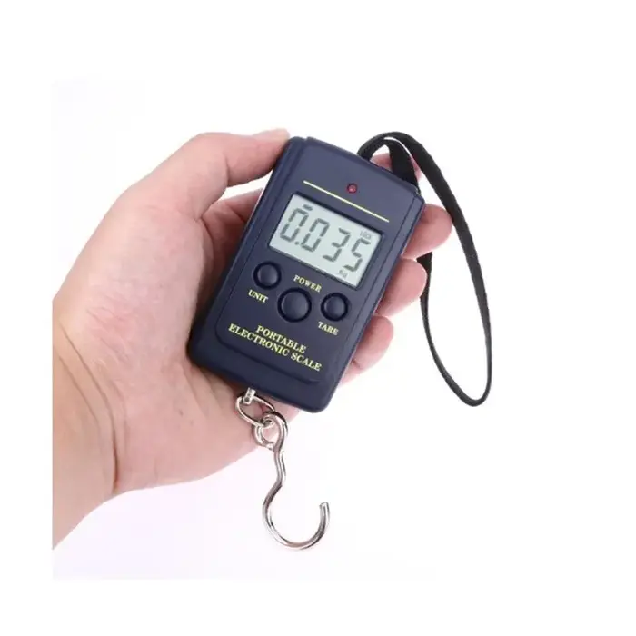 Balance électronique numérique sans rétro-éclairage, 40kg, mini sacs à bulles, pêche, bagages, outil