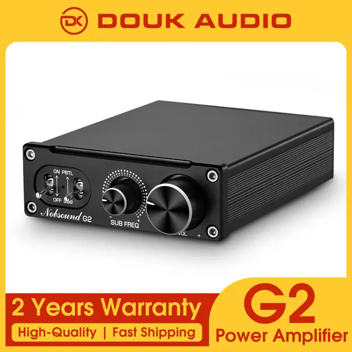 Douk Audio-Amplificateur de puissance numérique, HiFi, NipWoofer, Full-Dead Mono Channel, Mini Bass 
