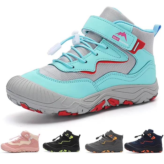 Bottes de randonnée pour enfants, chaussures de randonnée Anti-Collision et antidérapantes pour garç