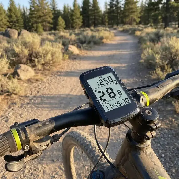 Compteur de vitesse GPS pour vélo 24 pouces odomètre étanche pour cyclisme longue distance entraînement sportif