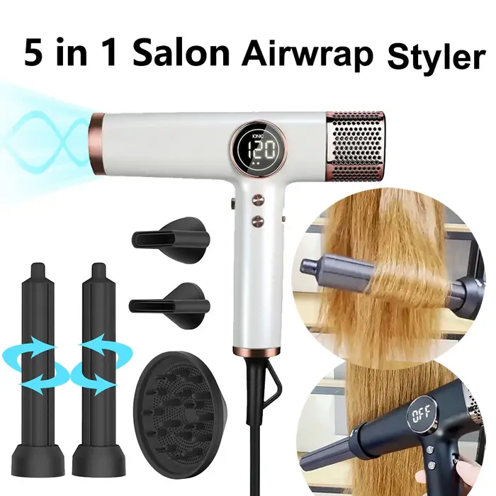 110000 Sèche-cheveux professionnel RPM, sans balais, Ions négatifs, 1800W, puissant, à faible bruit,