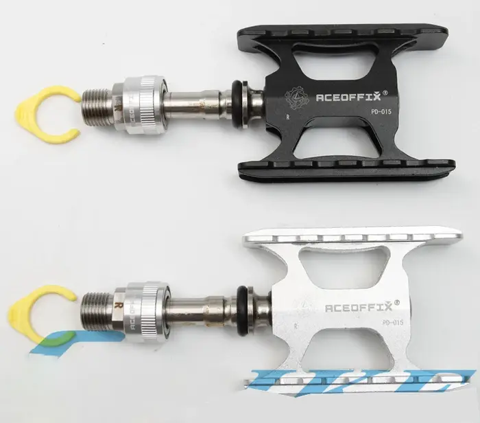 Aceoffix dégagement rapide pour vélo Brompton pédale ultralégère adaptateurs à dégagement rapide péd