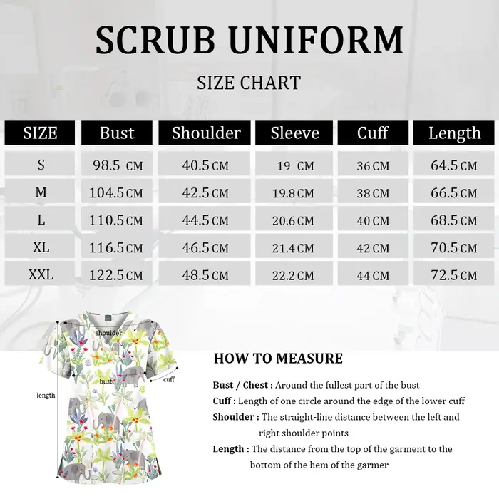Uniformes en polyester et spandex pour femmes