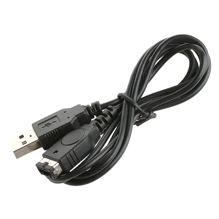 Câble d'alimentation USB de 1.2M, pour nintendo DS GBA SP Gameboy Advance SP 45BB