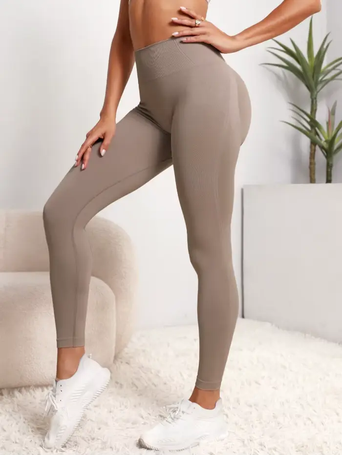 Nouveaux pantalons de yoga taille haute pour femmes-mallas de contrôle du ventre, pantalons de cours