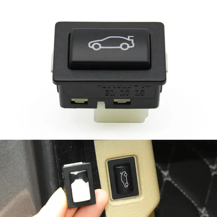 Bouton de déverrouillage de commutateur de coffre arrière de voiture, pour BMW série 3 5 7 F10 F11 F