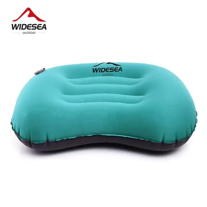 Widesea – oreiller gonflable Portable, équipement de Camping, coussin d'air pliable et compressible,