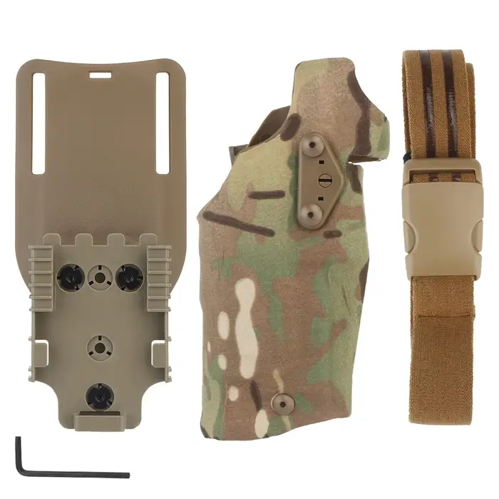 Étui de pistolet tactique 63DO pour Glock 17/19, Compatible avec X300/X300U, système de verrouillage