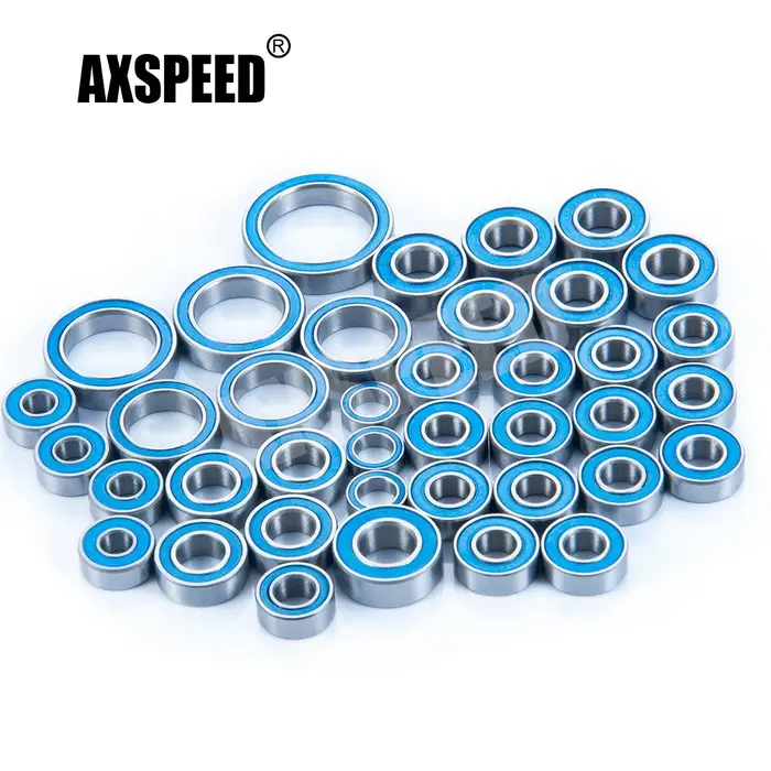 AXSPEED – Kit de roulements scellés bleus, axe de moyeu de roue, pour TRX-4 TRX4 Bronco 1/10 RC, piè