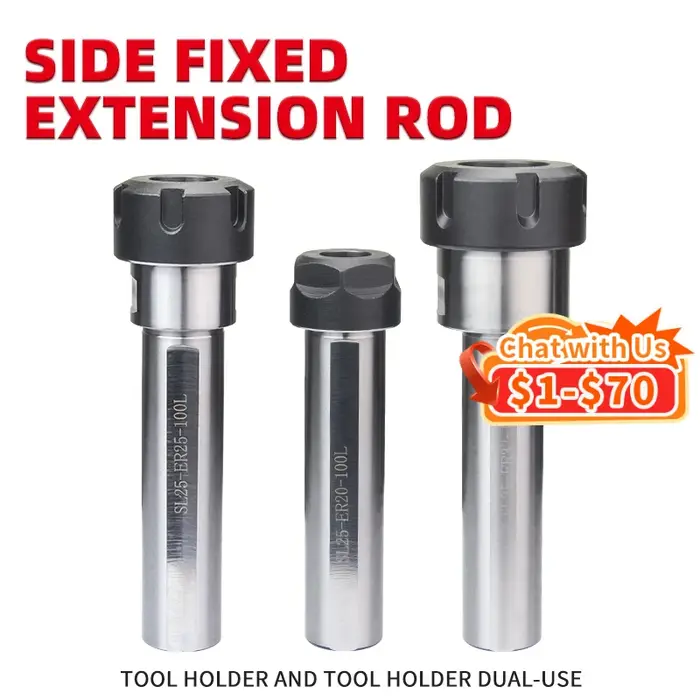 Tour SL12-ER11A-100L/SL20-ER20-100L/SL32-ER32-100L avec tige droite montée sur le côté Extension ER plus récent support 
