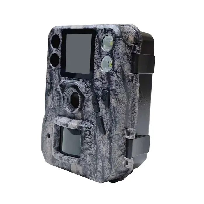 Caméra de chasse BolyGuard SG520-Plus 4K 48MP avec double flash HD (IR noir et LED blanc) pour la vi