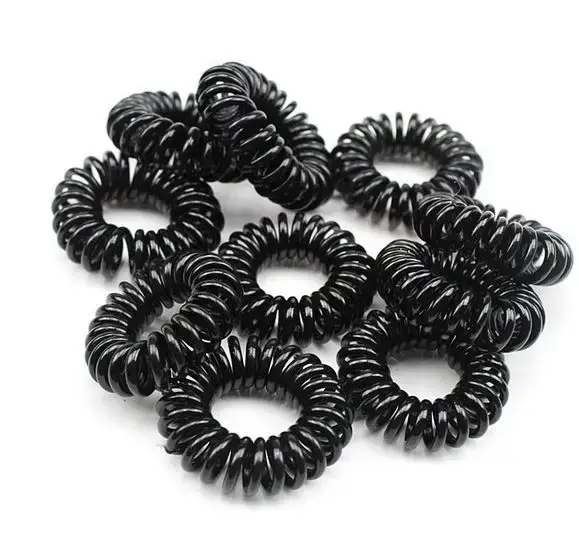 Artificiel astique en caoutchouc pour ligne téléphonique, accessoire de cheveux, pour femmes, pour s