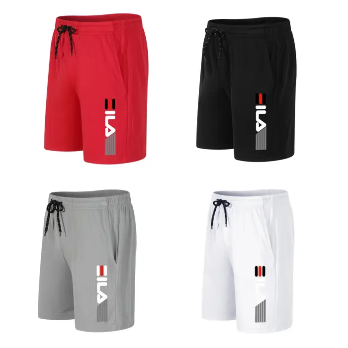 Shorts de course pour hommes, décontractés, respirants, en maille, séchage rapide, pour la randonnée