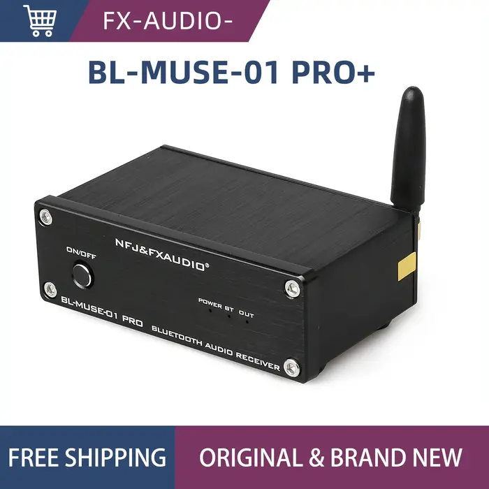 FX AUDIO BL-MUSE-01 PRO + Récepteur audio Bluetooth HIFI ESS9023 Radiateur Bluetooth QCC3031 prend e