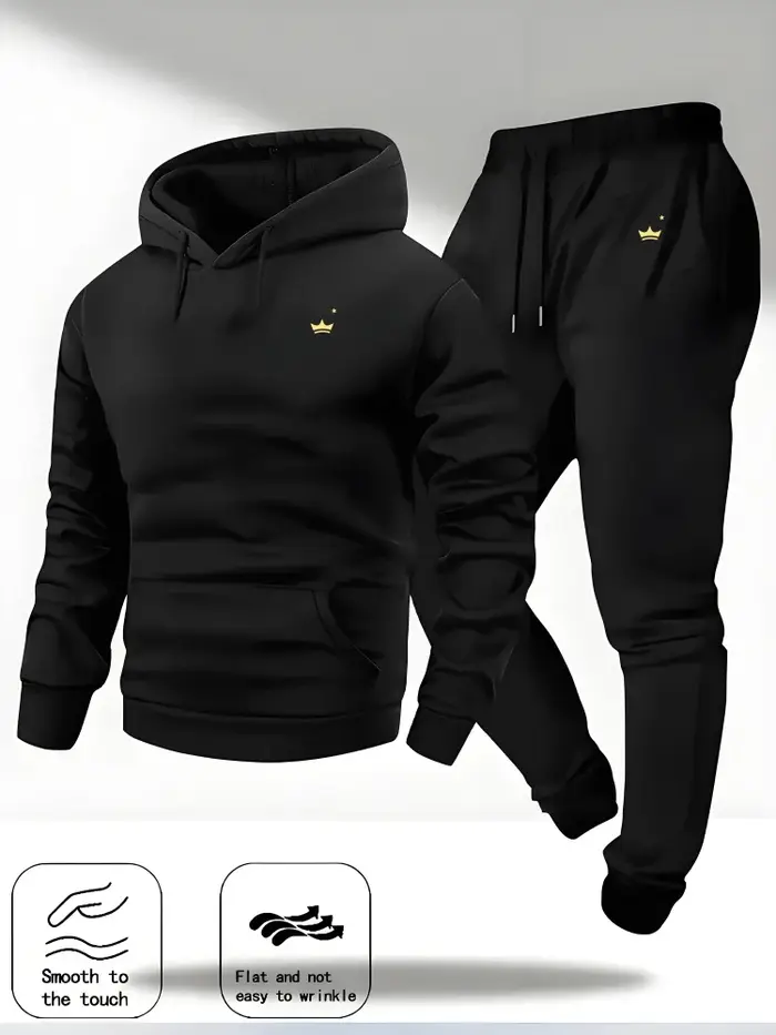 2025 couronne Logo imprimé automne/hiver mode nouveaux vêtements de sport à capuche mode extérieure 