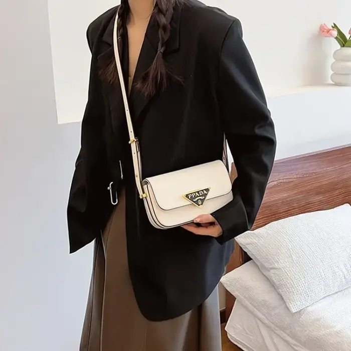 Sac bandoulière vintage élégant grande capacité pour femme, design de niche, décontracté, pour le sh