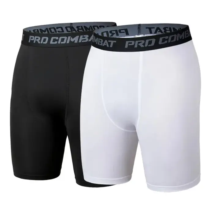Leggings sport hommes shorts bascule - Séchage rapide fitness running basketball compression