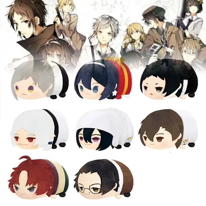 Anime Bungou Stray Dogs Frequency Apple Stuffed, Mochi Mascot Butter, 8.5cm, Nakajima Atsushi, Kunik