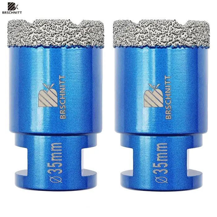 BRSCHNIT-Foret diamanté, 6-150mm, 1 pièce, scie cloche pour granit, porcelaine, céramique, coupe-car