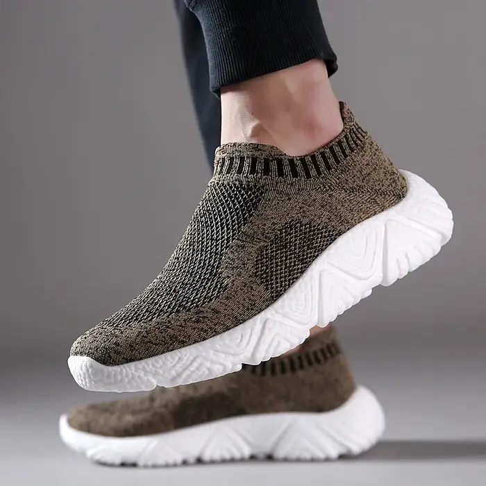 Baskets vulcanisées homme pour tennis et quotidien - Chaussures décontractées plates-forme confortables