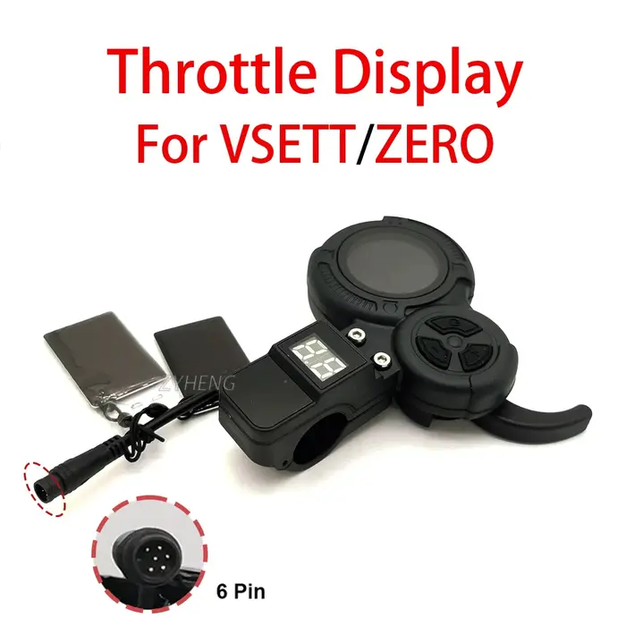 Accélérateur VSETT 6 broches avec carte NFC - Compatible modèles 8 9 10 11 ZERO déclencheur