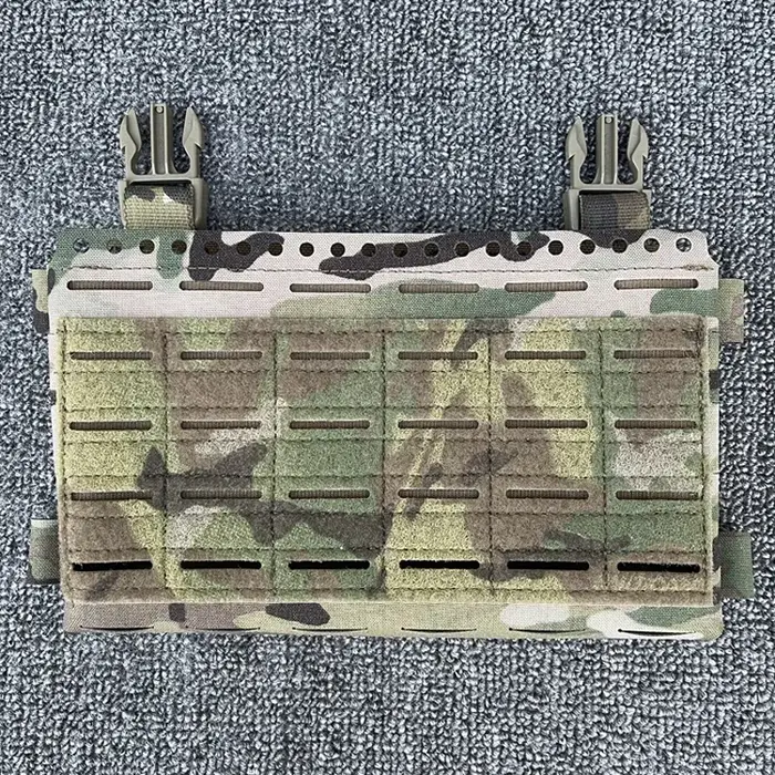 Pochette de plate-forme de poitrine tactique Airsoft MK5, porte-plaque, découpe Laser, sac Molle, Co