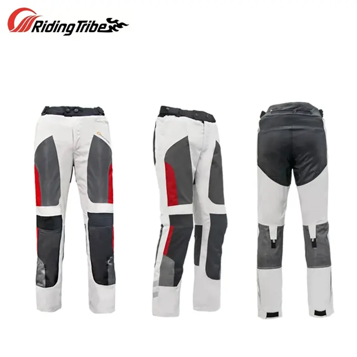 Pantalon de moto été respirant hiver chaud moto équitation pantalon de protection imperméable avec d
