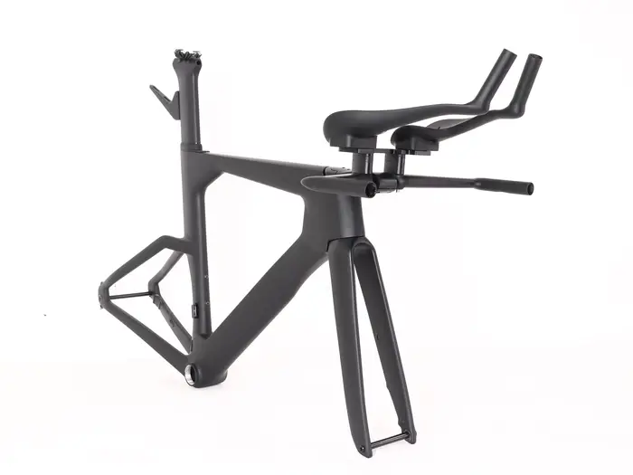 VeloBuild nouveau cadre de contre-la-montre en Fiber de carbone T47 disque cadre de vélo TT en carbone câbles intégrés