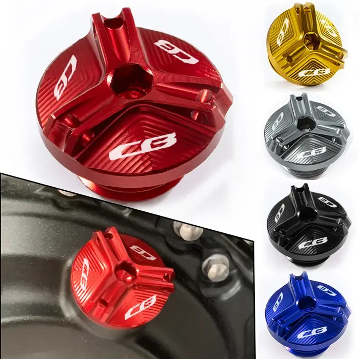 Boulon de bouchon d'huile moteur, bouchon de remplissage de carburant, pièces de Protection pour Hon
